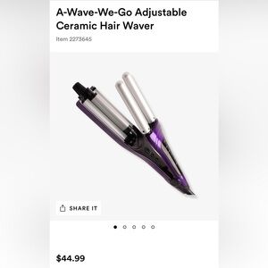 Bed head adjustable deep hair waver.